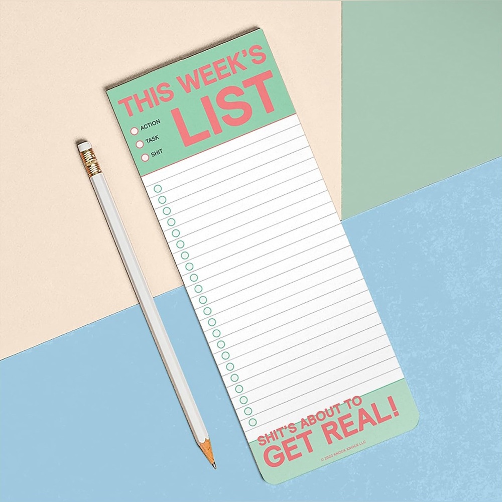 Weekly List Notepad 3.5” X 9” - Picture 7 of 9